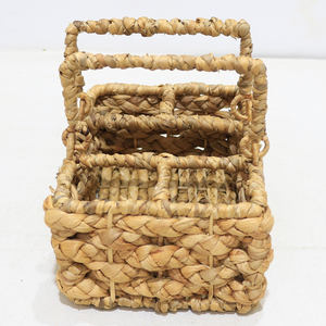 Artex Dong Thap Handmade <b>Storage</b> <b>Baskets</b> Factory-Braided with Water Hyacinth and Seagrass <b>Rope</b> Natural Craft by Hand - Product Image 4