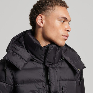 Veste longue matelassée Solid Trader avec intérieur en polaire confortable, isolation maximale, vêtements durables pour toutes les saisons - Product Image 4