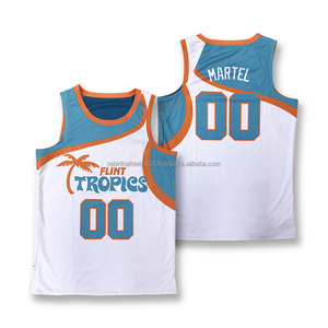 Wholesale Custom Printed Polyester/Cotton Mesh Men's Basketball Jerseys Athletic Sports Shirts Quick Dry Performance Team - Product Image 3
