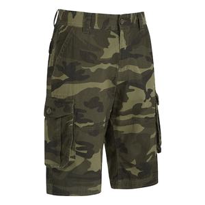 Shorts mi-longs pour homme, légers, imprimés par sublimation, motif camouflage, couleur unie, multi-poches, style streetwear, personnalisables - Product Image 2