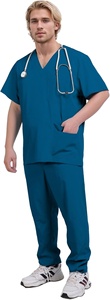 Conjunto de uniforme médico de alta calidad para doctor y enfermera, tela antibacteriana - Product Image 3