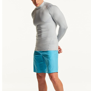 Nouveauté : Rashguard pour homme de qualité supérieure, dernier design, style optimal, antibactérien, respirant, avec logo, pour le sport. - Product Image 4