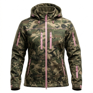Chaqueta de Caza Impermeable con Logotipo Personalizado para Hombre, Chaqueta Deportiva de Exterior Transpirable, Térmica, Resistente al Viento y que Absorbe la Humedad - Product Image 3
