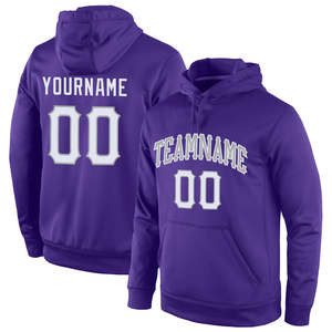 Sweat à capuche personnalisé pour équipe sportive, avec sublimation, nom du club imprimé sur toute la surface, en polaire polyester, fournisseur de sweats à capuche d'entraînement - Product Image 4