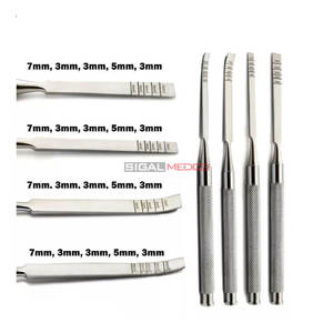 Marteau à os pour implants dentaires, ensemble d'instruments chirurgicaux, ciseaux à os, greffe d'os dentaire, chirurgie maxillo-faciale - Product Image 2