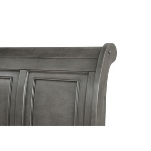 Cama matrimonial Meade G8905A FB en gris con cajas incluidas - Product Image 3