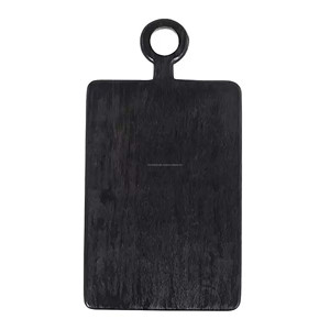 Planche en bois d'acacia personnalisée disponible planche à découper de cuisine planche à découper en bois avec poignée prix de gros - Product Image 1