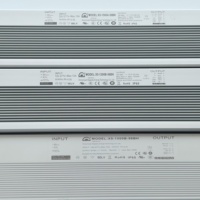 Controlador LED de 1500w, 200-277VAC, Transformador de Iluminación de Alta Eficiencia, Carcasa de Aluminio, IP67 Impermeable, Controlador LED de Corriente Constante