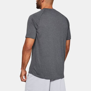 Camiseta de Manga Corta para Hombre, Cuello Redondo, 100% Algodón, Estilo Casual, Estampado Jersey, Corte Holgado, Secado Rápido, Azul - Product Image 2