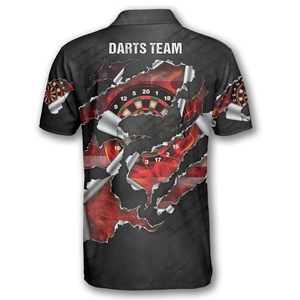 Camiseta de hombre Dart de manga corta, camiseta personalizada con el nombre del equipo, camiseta Dart de manga corta. - Product Image 6