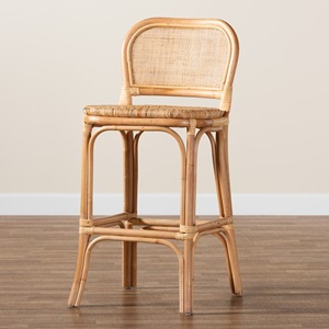 Silla de ratán tejida a mano para dormitorio, silla de maquillaje, asiento para tocador, comedor o sala de estar. - Product Image 5