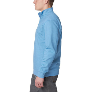 OEM Men's Premium Quarter Zip Long Sleeve Shirt | Zipper Pullover <b>Moisture</b> Wicking Quick Dry Features | Eco-Friendly Sports - Product Image 3