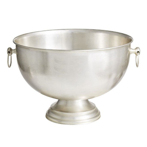 Bol à champagne en acier inoxydable avec design martelé carré, finition miroir, seau à glace double paroi grande capacité pour la vente - Product Image 3