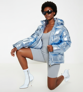 Long Winter Women's Quilted <b>Parka</b> Hooded Solid Embroidered Breathable Cotton Dyed Snow Wear Warm Large High Street Office Jacket - Product Image 4