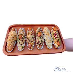 [VENTA CALIENTE] Tarta de frutos secos mixtos hecha a mano, pastel crujiente horneado en envase individual para la hora del té, postre, fiesta, aperitivo, suministro de Vietnam - Product Image 1