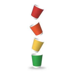 Vasos de Papel Desechables Personalizables de 8oz con Doble Pared y Recubrimiento de PE, Reciclables, de Grado Alimenticio, con Logotipo Personalizado para Café para Llevar, Marca Riiqi - Product Image 5