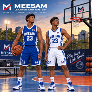 Ensemble de maillots de basket-ball unisexe sans manches, col en V sublimé, évacuation de l'humidité, coupe athlétique, toutes saisons - Product Image 3