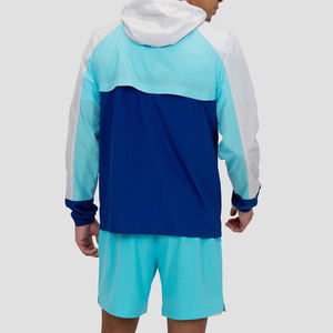<b>Men</b> Premium Windbreaker <b>Jacket</b> Lightweight Casual Zip Front Outdoor Soft Breathable Regular Fit Everyday Fashion Wear - Product Image 2