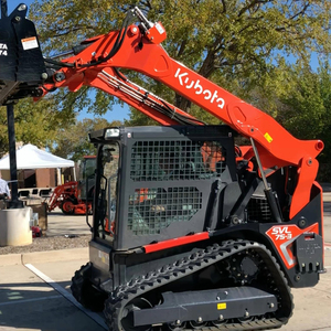 รถตักล้อยางขนาดเล็ก Kubota เครื่องยนต์ดีเซลอเนกประสงค์ สำหรับงานก่อสร้างในฟาร์มและการขนย้ายวัสดุก่อสร้าง - Product Image 2