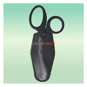 Ciseaux de traumatologie manuels faits à la main avec étui en cuir, clip ambidextre de qualité supérieure, pour infirmiers et techniciens médicaux, robustes, certifiés CE - Product Image 2