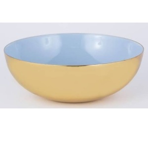 Vajilla de Calidad Estándar para Uso Diario en el Hogar, Precio al por Mayor, Tazón de Metal con Acabado Esmaltado, Tazón para Servir Frutas, Estilo Único - Product Image 1