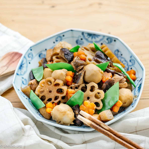 Suministro al por mayor de raíz de loto enlatada con champiñones shiitake, tamaño pequeño, enlatada, de la mejor calidad, 4.94 oz - Product Image 1