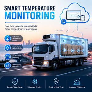 Solución de Monitoreo de Temperatura para Cadena de Frío de Flotas |   Nube en Tiempo Real y OEM - Product Image 1