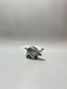 Figurine d'oiseau en métal argenté, sculpture animale décorative, ornement de bureau à domicile, Statue de collection, cadeau pour les amateurs de la nature - Product Image 5
