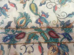 Luxury Hand beaded embroierd jalabiya - Product Image 4