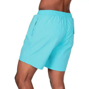 Service OEM, conception personnalisée, shorts de plage pour hommes - Coton uni, respirant, séchage rapide, taille haute, taille élastique, meilleur prix - Product Image 4
