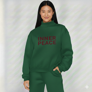 Sweat-shirt à col haut pour femme, mode automne-hiver, fabrication en usine - Product Image 1