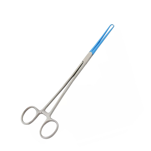 Tenaculador Uterino Recto de 24 cm, Acero Inoxidable, Instrumento Quirúrgico de Ginecología, Herramienta Reutilizable - Product Image 2