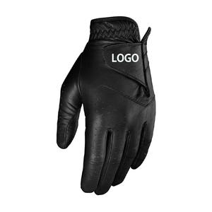 Guantes de Golf Profesionales de Piel de Oveja con Logotipo Personalizado Disponibles en Todos los Tamaños para Hombre, Guantes de Golf de Cuero Cabretta Personalizados OEM para Hombre - Product Image 4