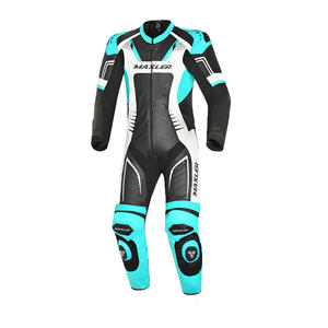 Traje de Motocicleta de Cuero Vacuno con Protección Nivel 1 CE, Diseño Personalizado, Cómodo, Impermeable, Resistente al Viento y al Frío, Tallas Grandes - Product Image 1