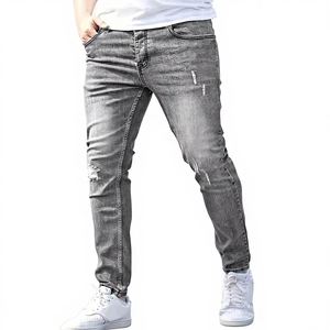 Jeans de Mezclilla de Primera Calidad, 100% Algodón, Corte Recto, Ligeros, Casuales, Transpirables y Ecológicos, Venta al Por Mayor en Pequeñas Cantidades a Precio Económico - Product Image 4