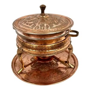 Stainless Steel Chafing Dish for Food Items Dinner Supply High Silver Countertop Elegant Chaffing Dish - Product Image 6