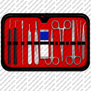 Ensemble d'instruments chirurgicaux de haute qualité en acier inoxydable, kit d'instruments chirurgicaux à alimentation manuelle - Product Image 6