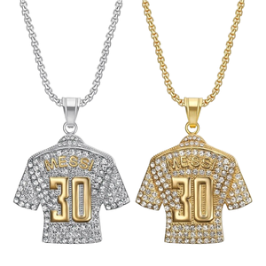 จี้เพชรแบบ Iced Out ดีไซน์พรีเมียมคุณภาพสูง เครื่องประดับฮิปฮอป ขายส่งราคาดีที่สุดจากซัพพลายเออร์อินเดีย - Product Image 1