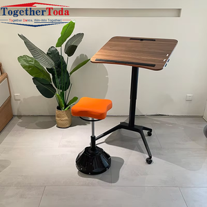 Mesa de Trabajo Ergonómica Multifuncional con Soporte Inclinable Ajustable, Mesa de Conferencia para Reuniones o Dibujo Artístico - Product Image 2