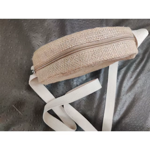 Pulsera de Yute Personalizada con Logotipo para Mujer |   Bolsa de Mano de Algodón a la Moda con Asas Largas |   Bolsa de Compras Promocional Ecológica - Product Image 5