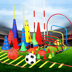 Prix de gros Durable Sport coloré Entraînement de vitesse Football Agilité plastique Marqueur cônes Football Équipement d'entraînement personnalisé - Product Image 5