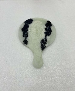 Plato de Servir de Resina de Lujo Moderno Hecho a Mano con Patrón Personalizado, Ecológico, Apto para Lavavajillas, de Grado Alimenticio - Product Image 1