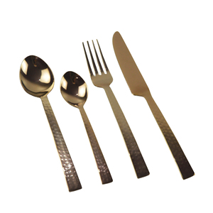 New Arrival Decorative Salad Server Handmade Salad Spoon Unique Gold Handle Home Kitchen and Restaurant Use for Sale - Product Image 5