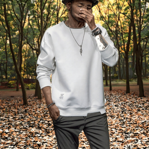 Sudadera Oversize con Cuello Redondo al por Mayor, Logotipo Personalizado, Algodón, Estilo Urbano, Proveedor de Marca Privada, MOQ Bajo - Product Image 5