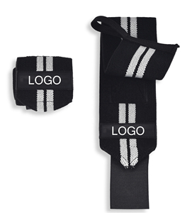 Durable Wrist Wraps for Powerlifting, <b>Bench</b> Press, Squats & Strength Training Stability Support - Product Image 4