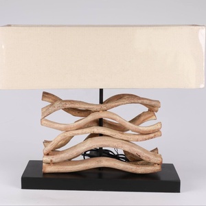 Lámpara de Mesa Moderna de Madera para Decoración del Hogar - Product Image 2