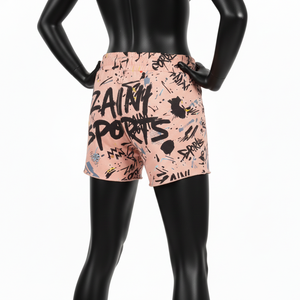 Shorts pour femmes de haute qualité en polyester et élasthanne, tissu respirant, impression par sublimation, logo personnalisé - Product Image 5