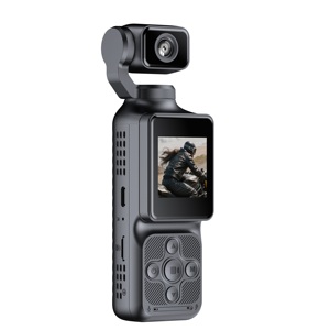 Caméra d'action portable IFA03 Q9 avec écran IPS de 1,5 pouces 130 °   Grand angle 90° °   Caméra d'action portable sportive avec objectif rotatif et zoom 8x - Product Image 1