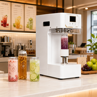 Machine de Scellage Automatique pour Conserves, Bouteilles PET en Plastique, Bocaux, Couvercles à Ouverture Facile, Soudeuse Pop, Machine de Capsulage et de Sertissage