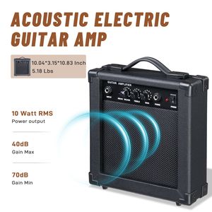 Guitare Folk KMA102 avec amplificateur 15W, accordeur et autres accessoires, panneau en tilleul de 38 pouces, bordure mate, finition bleu frotté, prix - Product Image 3
